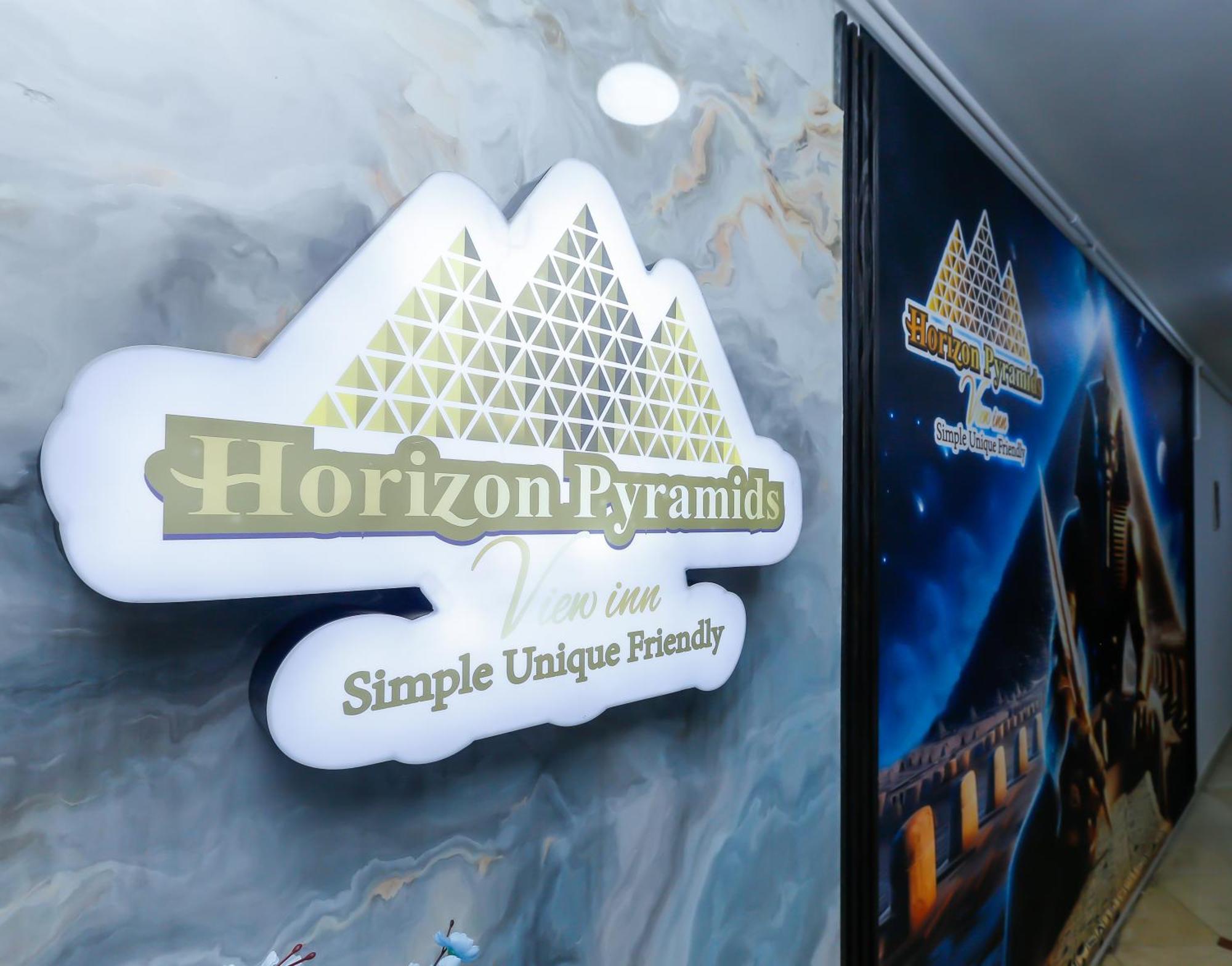 Horizon Pyramid View Inn Kafret el-Gabal Exterior foto